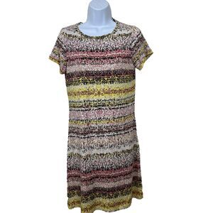 Calvin Klein Multicolor Knit Dress Small